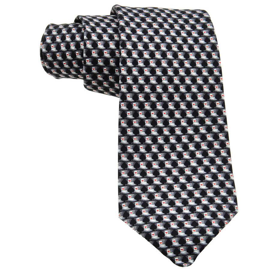 Pictorial Silk Tie