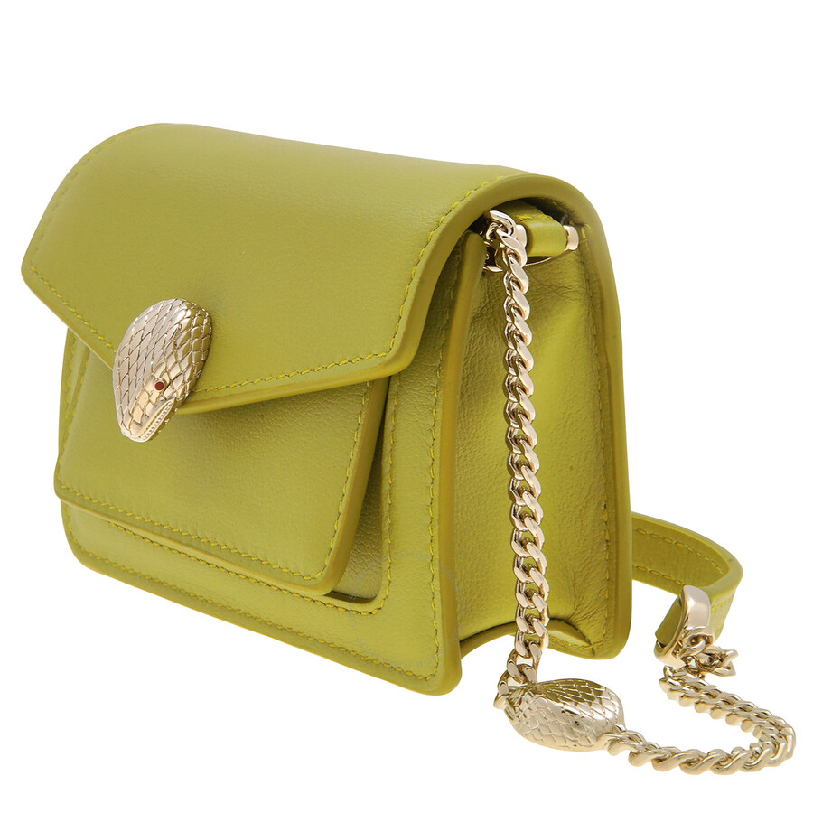 Bvlgari Serpenti Forever Leather Micro Bag