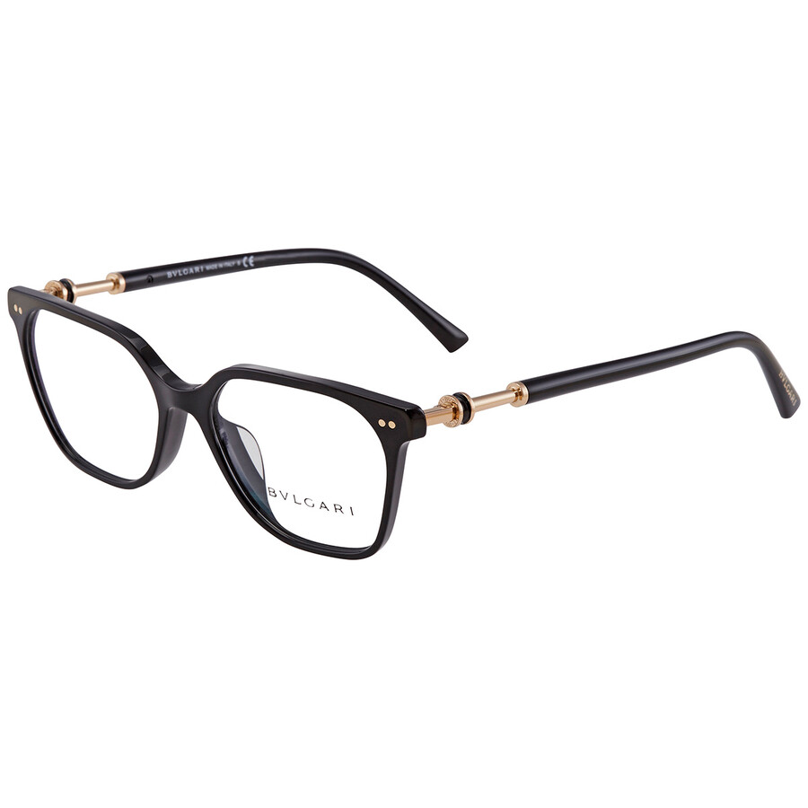 Bvlgari Unisex Black Square Eyeglass Frames BV4178F50153 8056597066426