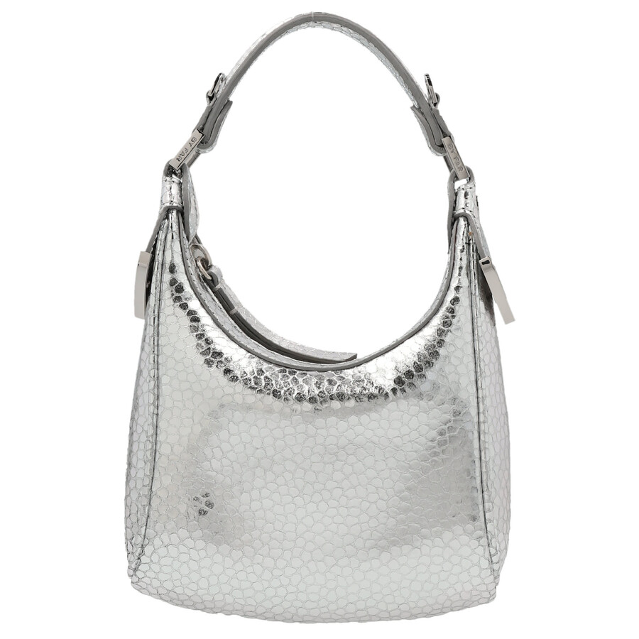 By Far Bikini Handbag In Silver