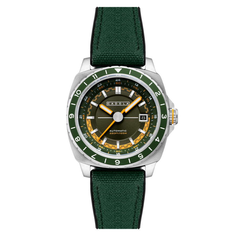Cadola Overdrive Automatic Green Dial Men's Watch CD-1063-02