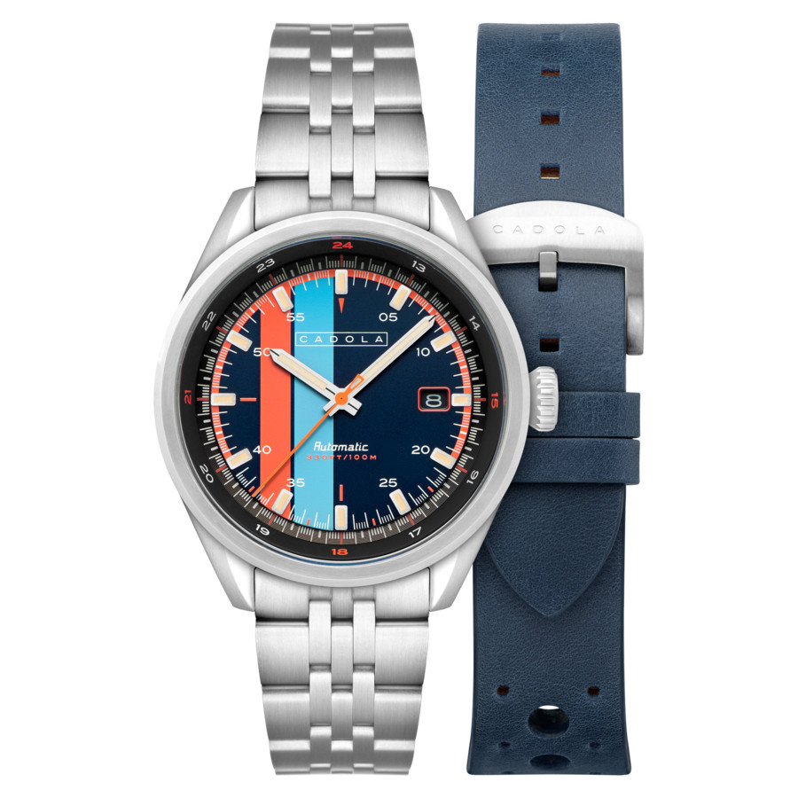 Cadola Pista Automatic Blue Dial Men's Watch CD-1031-44