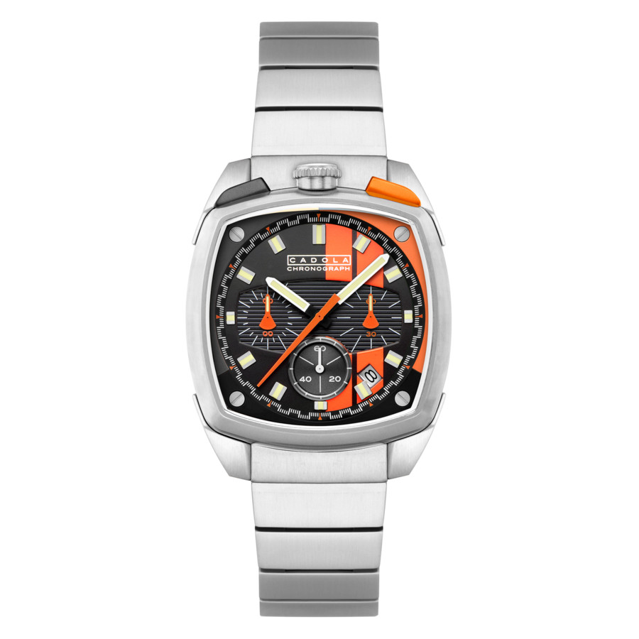 Cadola Taurus Chronograph Quartz Black Dial Men's Watch CD-1060-22