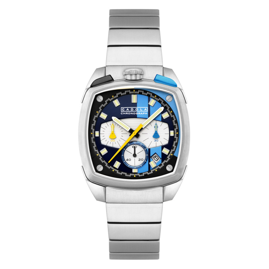 Cadola Taurus Chronograph Quartz Blue Dial Men's Watch CD-1060-33