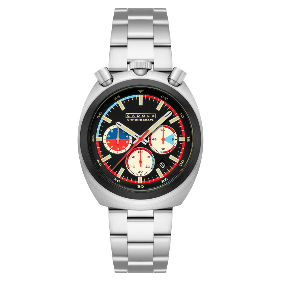 Cadola Testa Di Toro Chronograph Quartz Black Dial Men's Watch CD-1058-11