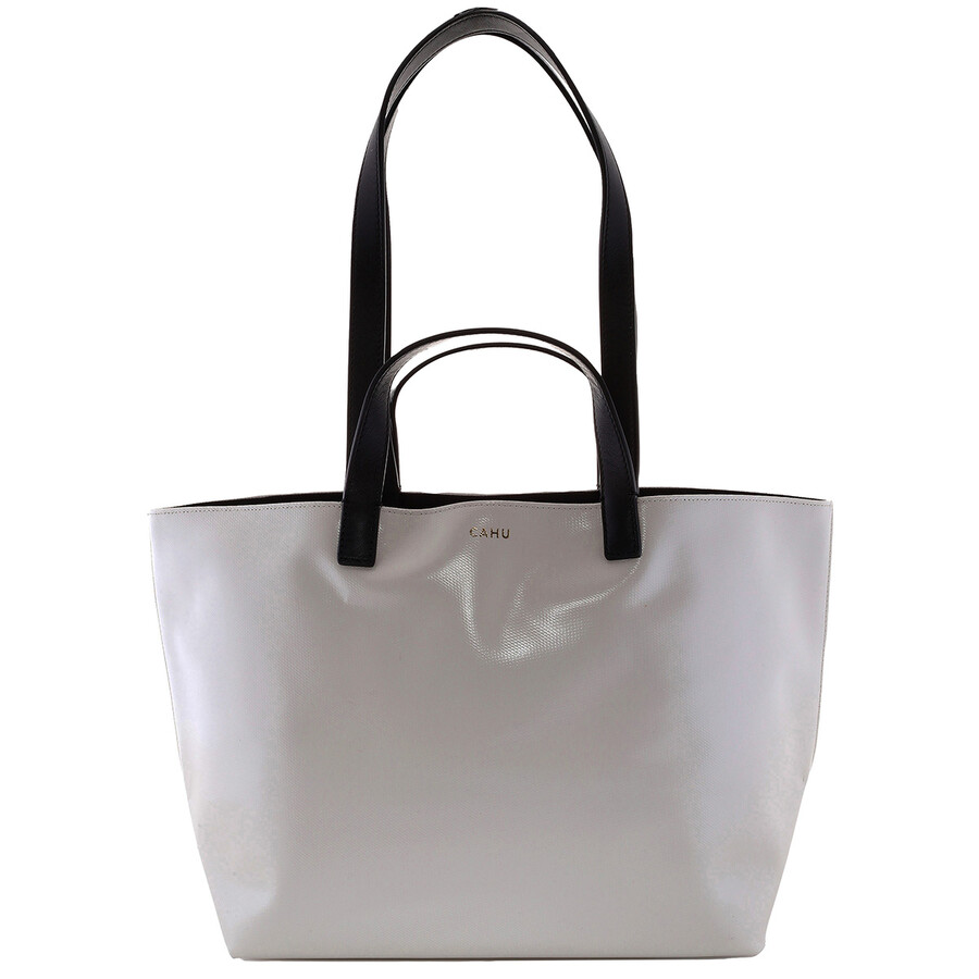 Cahu The Practical Tote Bag - Light Grey In Grey