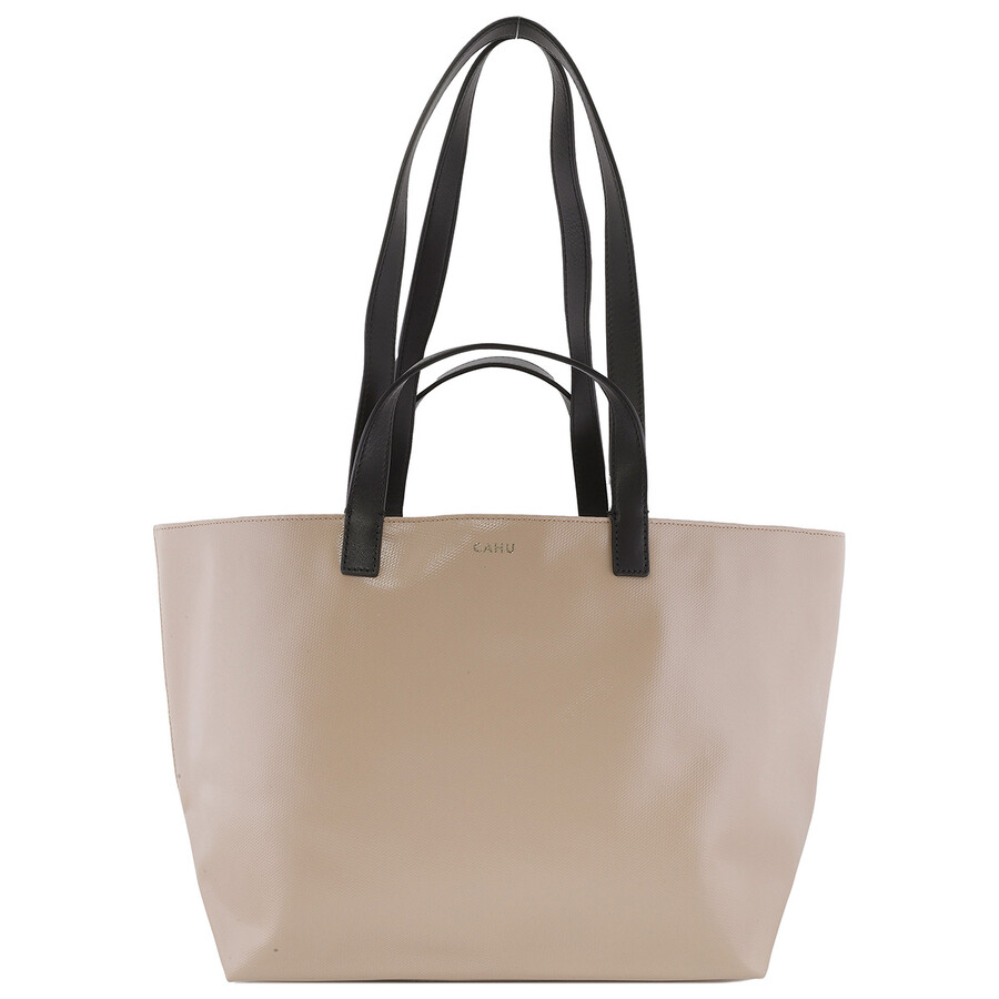 Cahu The Practical Tote Bag In Beige