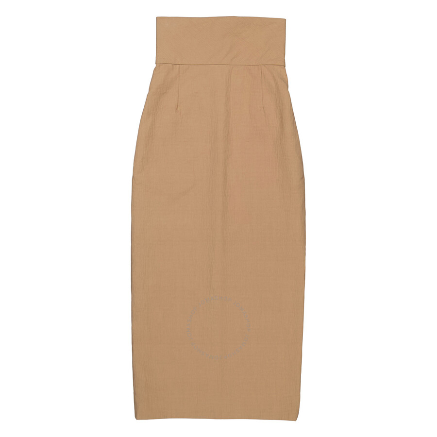 Calcaterra Biscuit Long Tubino Skirt