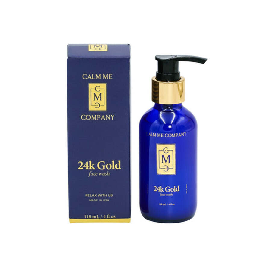 Calm Me 24k Gold Face Wash 4 oz Skin Care 850030235022