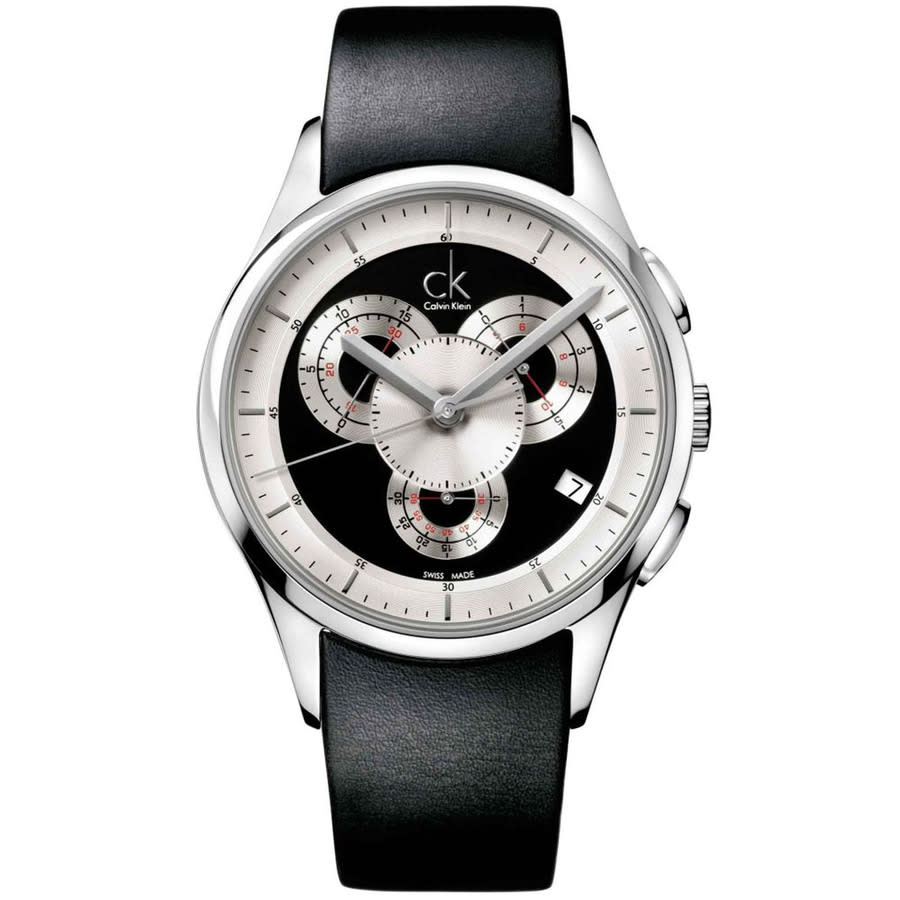 Calvin Klein Basic Chronograph Quartz Black Dial Men