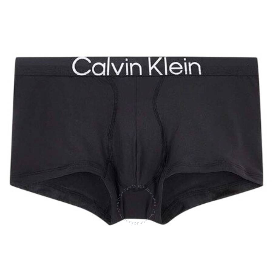 Black Micro Low-Rise Trunks, Size Small
