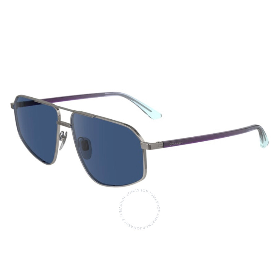 Calvin Klein Blue Navigator Men's Sunglasses Ck23126s 014 59