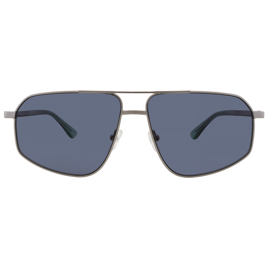 サリー EU36/23cm Calvin Klein Blue Navigator Men's Sunglasses CK23126S 014 59