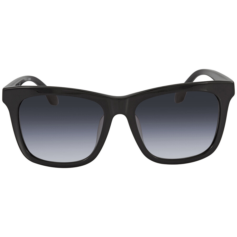 Calvin Klein Blue Square Unisex Sunglasses Ck4300sa 001 5618