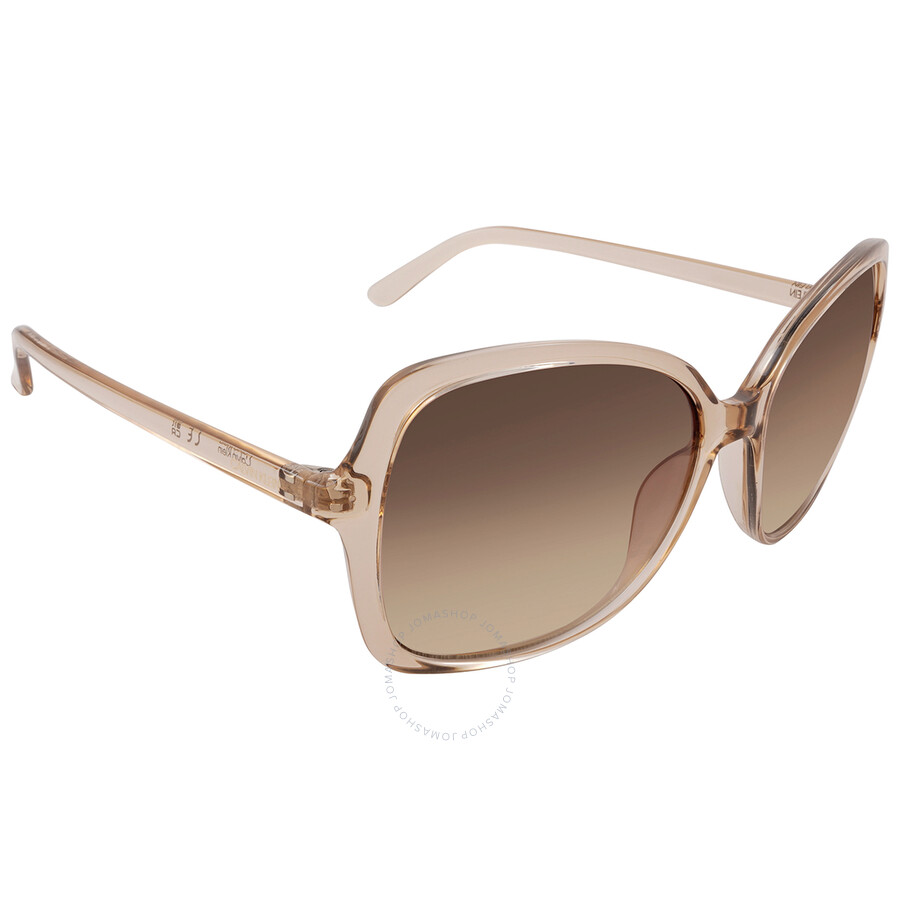 Calvin Klein Brown Gradient Butterfly Ladies Sunglasses Ck19561s 270 57 In Brown