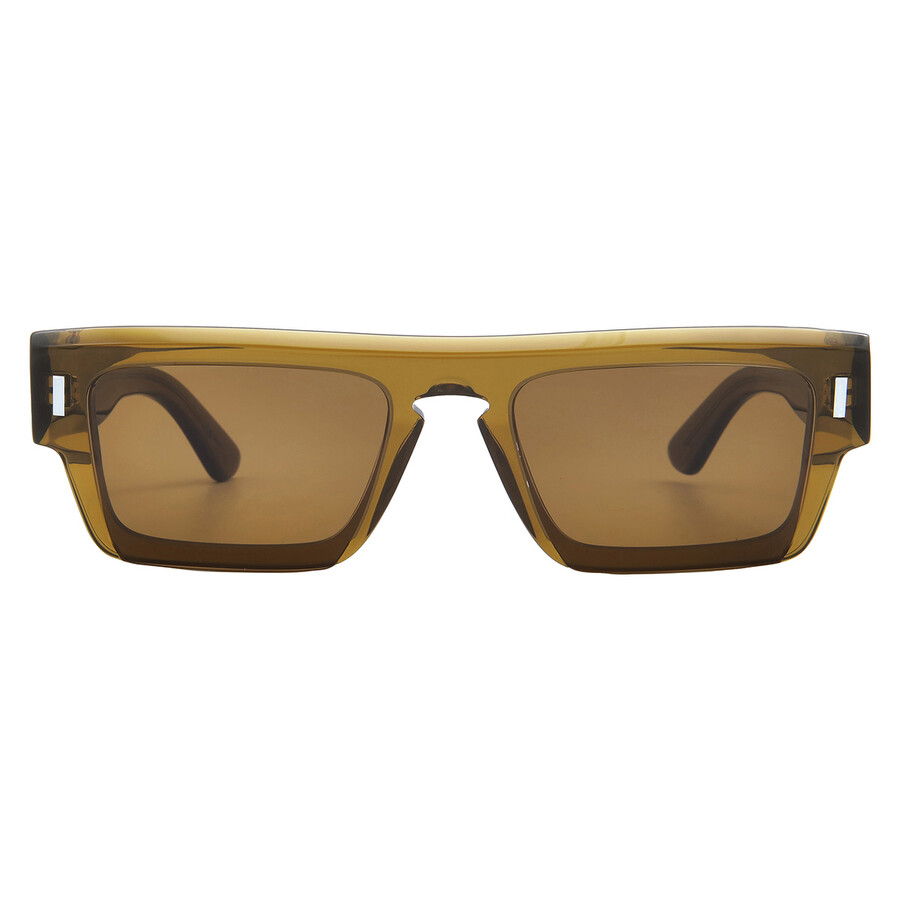 Calvin Klein Brown Rectangular Men's Sunglasses Ck24532s 261 54