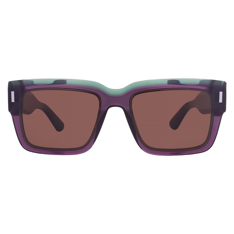 Calvin Klein Brown Square Men's Sunglasses Ck23538s 515 55