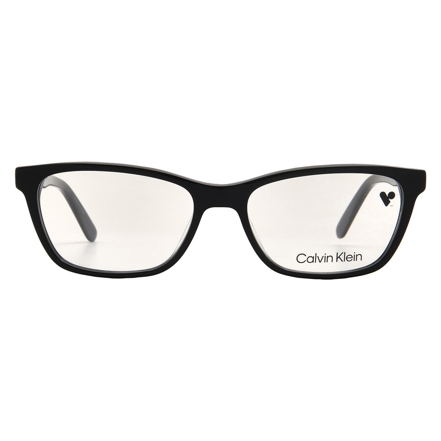 Calvin Klein Demo Rectangular Ladies Eyeglasses Ck20530 001 53 In Black