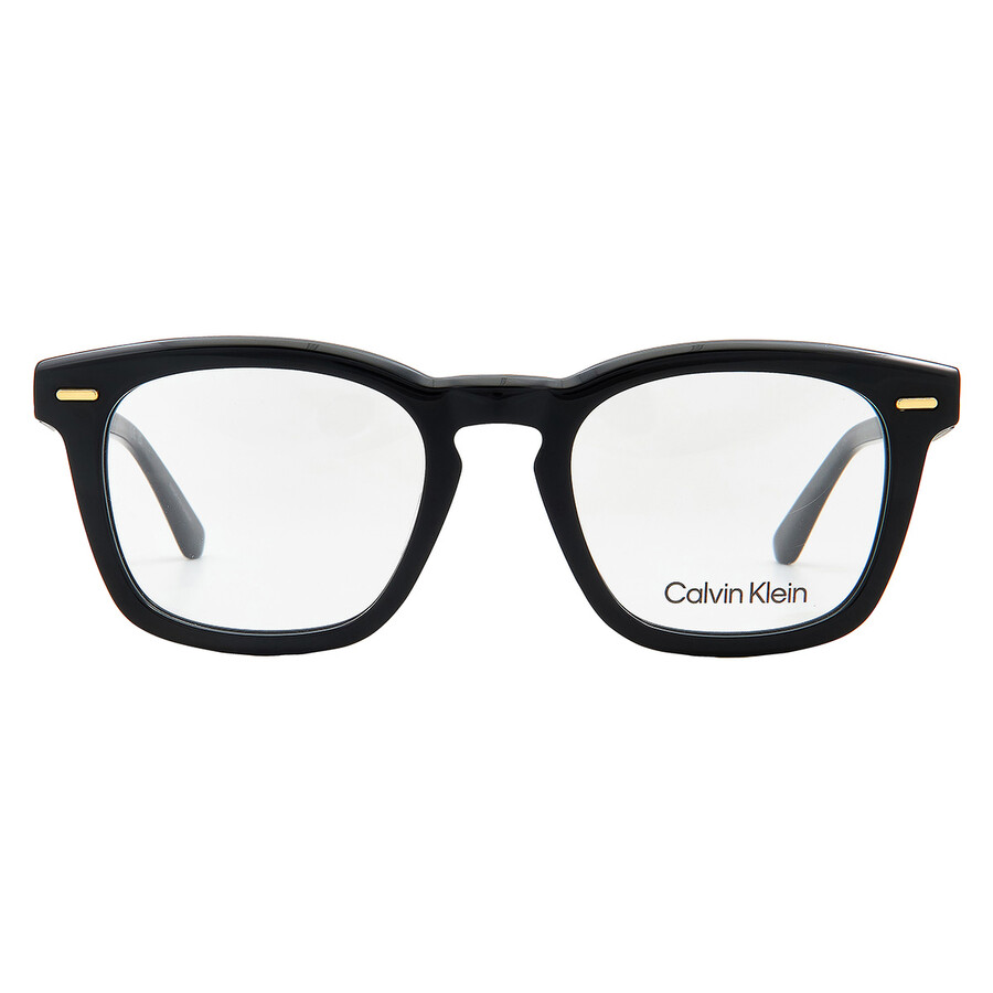 Calvin Klein Demo Square Men's Eyeglasses Ck21517 001 51 In Brown