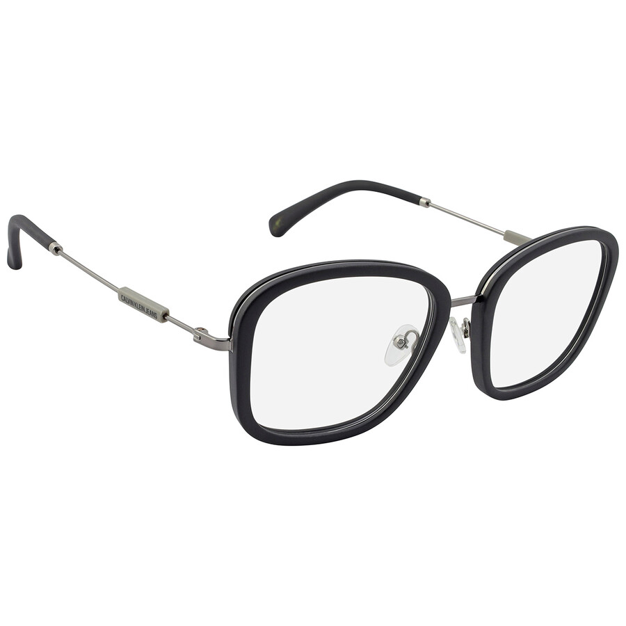 Calvin Klein Demo Square Men's Eyeglasses Ckj19710 001 53