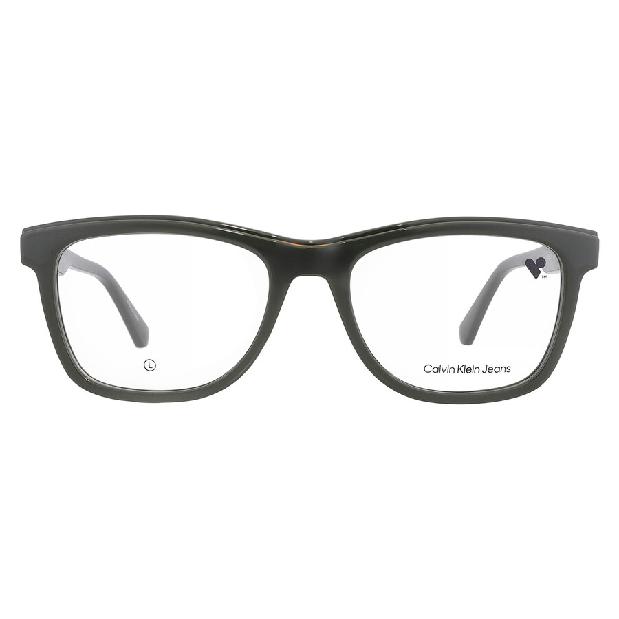 Calvin Klein Demo Square Unisex Eyeglasses Ckj24610 309 54 In Black