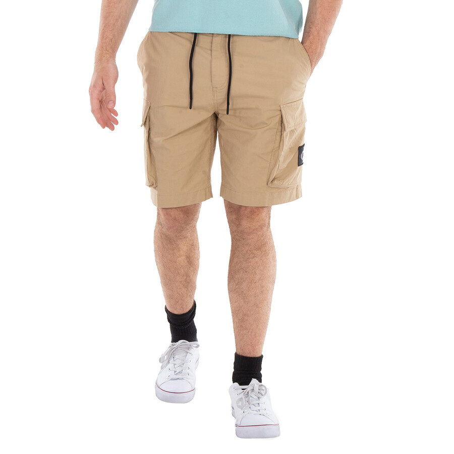 Drawstring Cargo Shorts