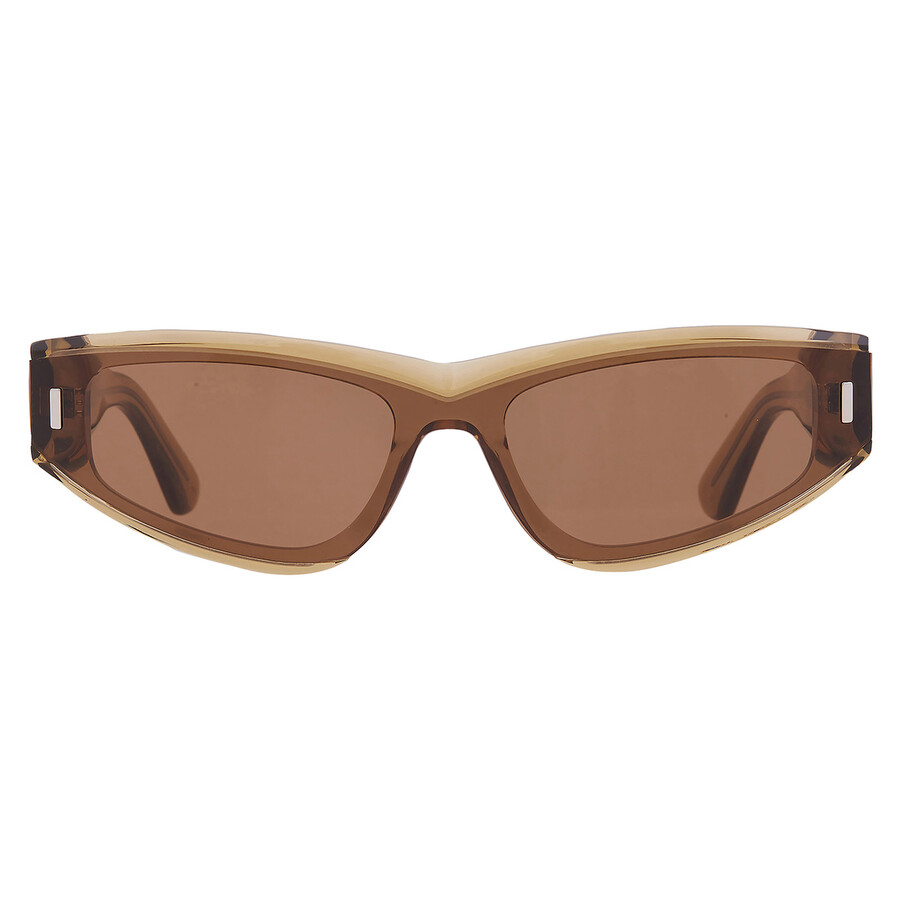 Calvin Klein Green Irregular Unisex Sunglasses Ck24534s 278 54