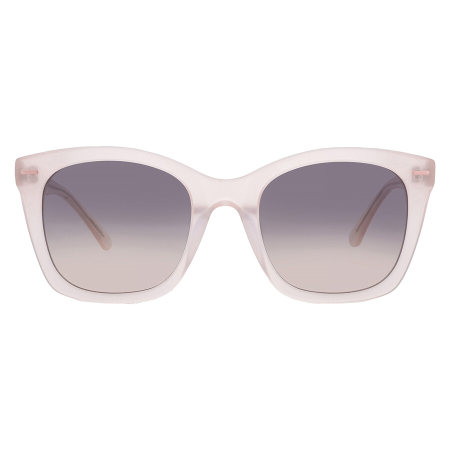 Calvin Klein Grey Gradient Butterfly Ladies Sunglasses Ck21506s 664 52 In Neutral