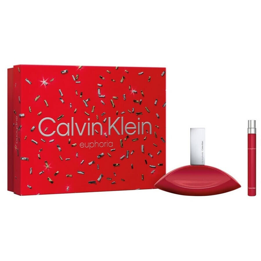 Calvin Klein Ladies My Euphoria Gift Set Fragrances 3616304678066 In Orange