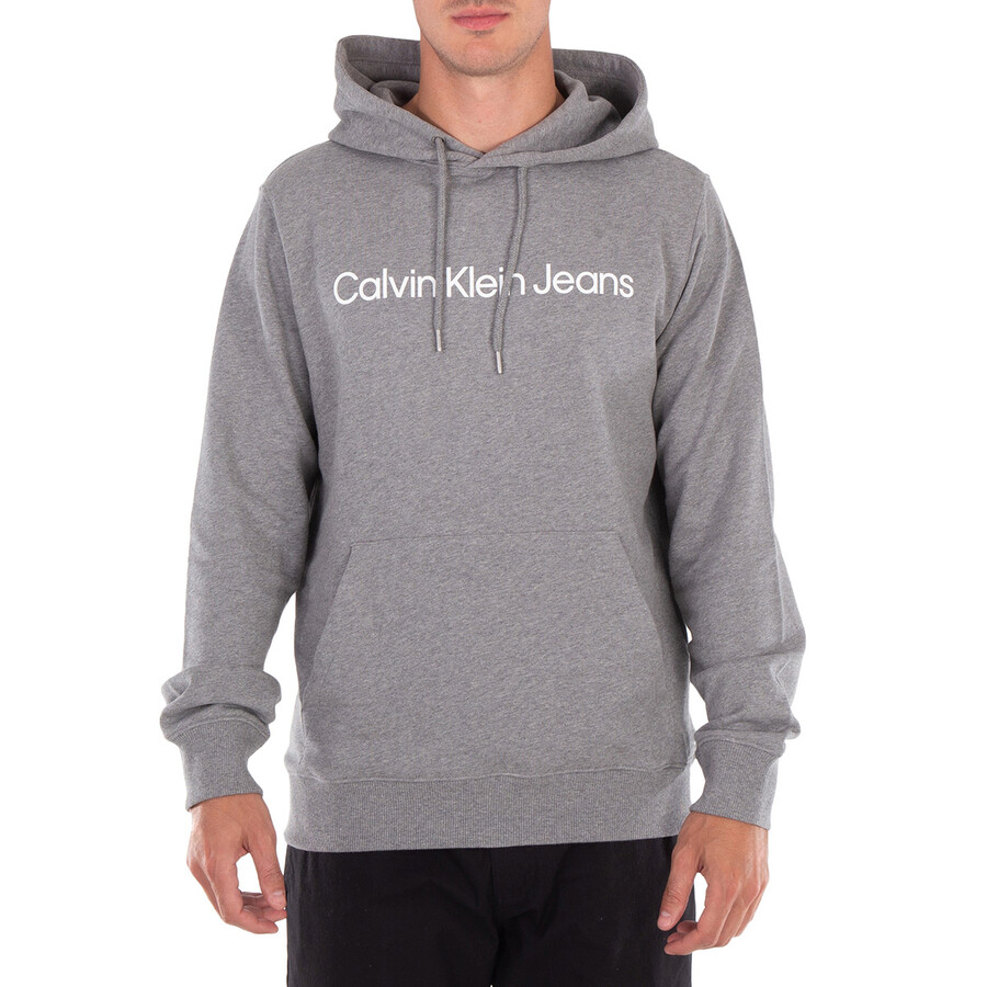 Logo Print Cotton Hoodie