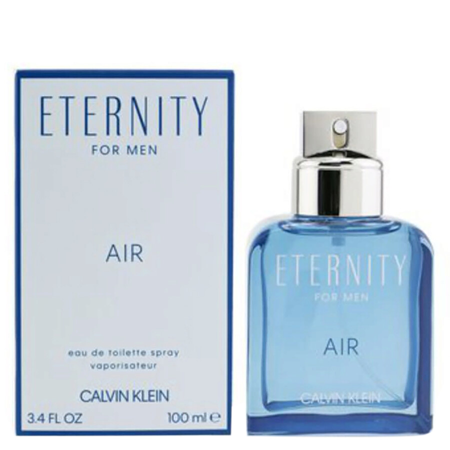 Calvin Klein Men's Eternity Air Edt Spray 3.4 oz (100 Ml) In Green / Violet