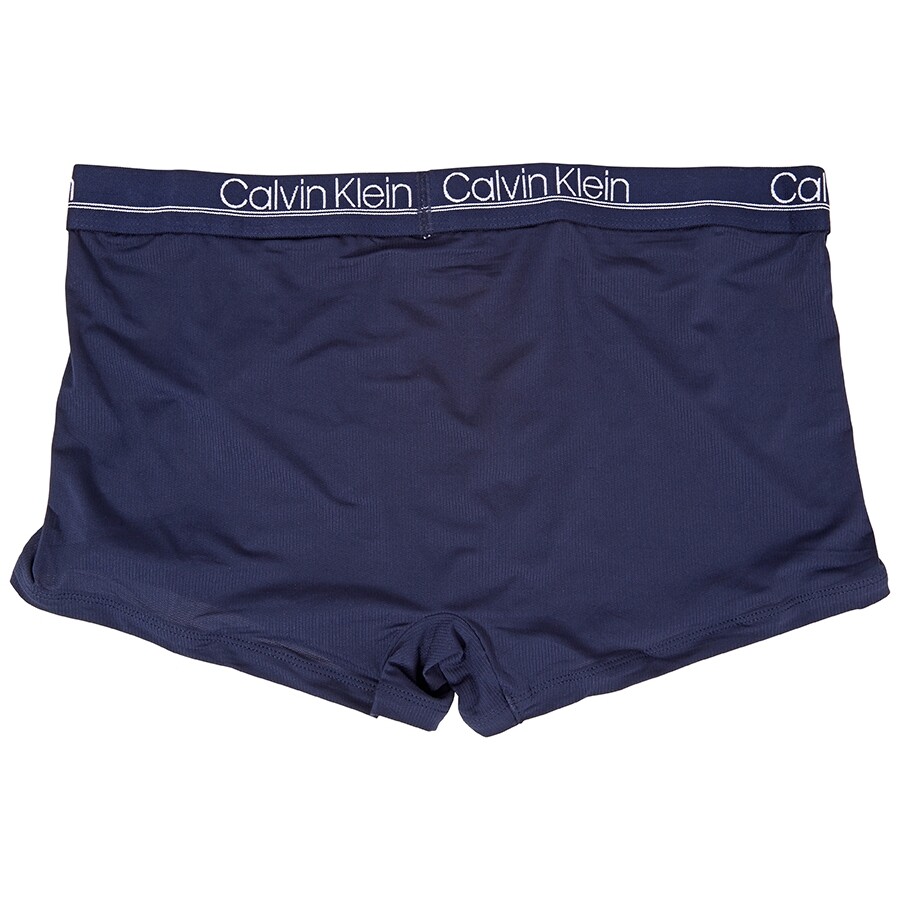 Calvin Klein Men's Low Rise Trunk In Blue
