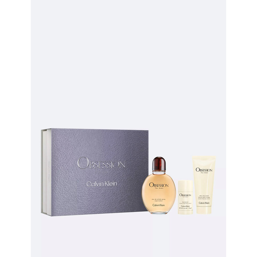 Calvin Klein Men's Obsession Gift Set Fragrances 3616305433589