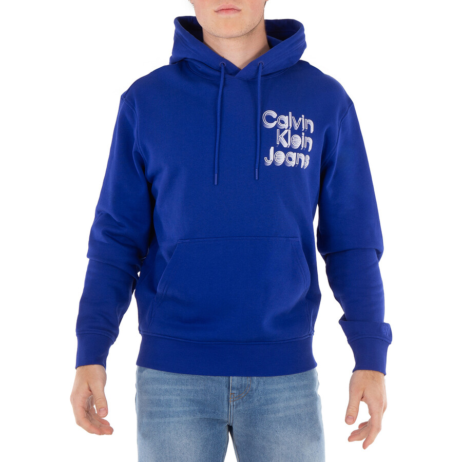 Stacked Euphoric Logo Print Hoodie