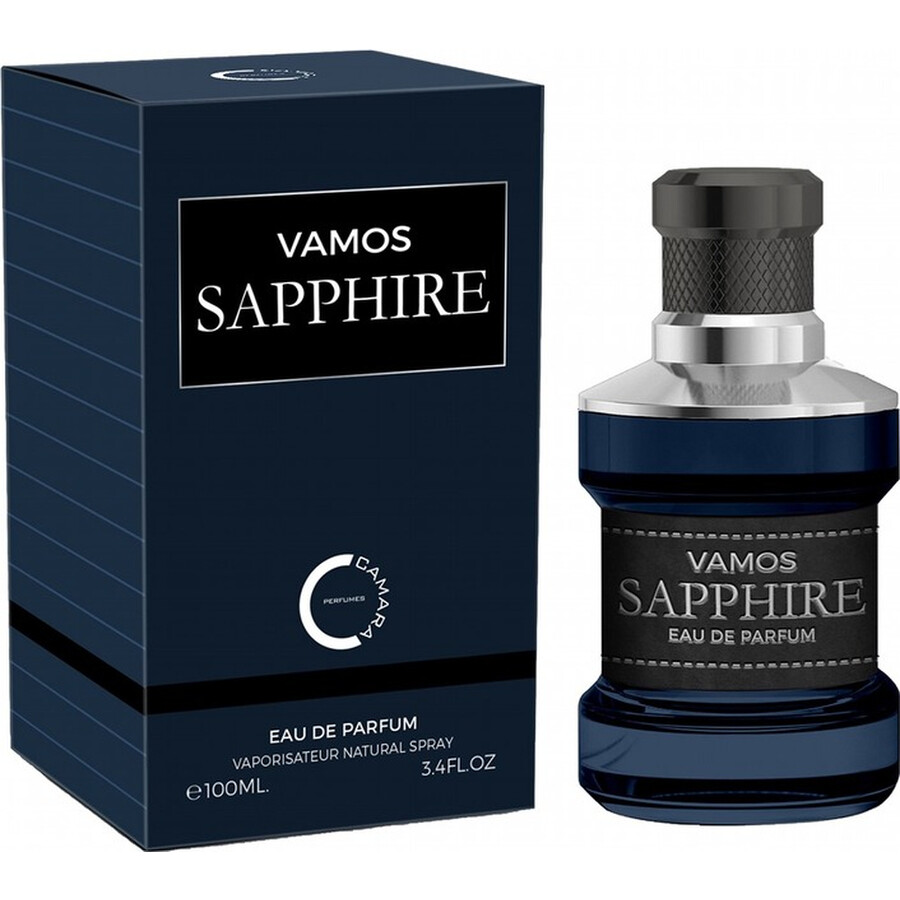 Camara Men's Vamos Sapphire Edp Spray 3.4 oz Fragrances 6294019011704