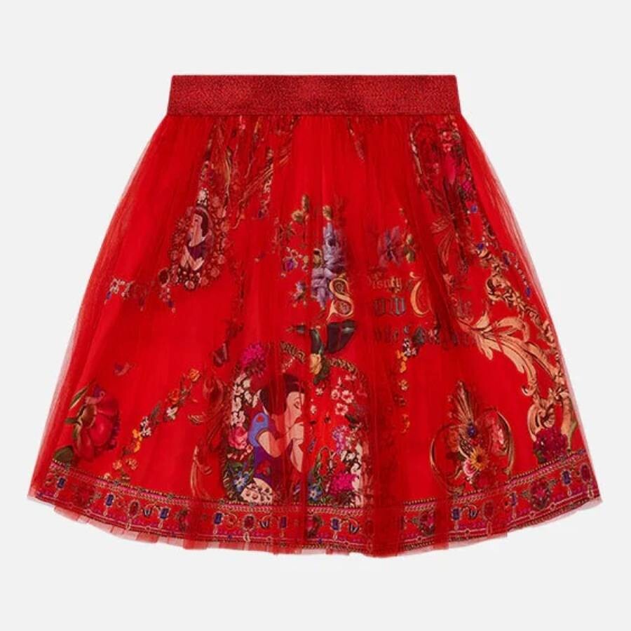 Camilla Infants Tutu Skirt Just One Bite Snow White In Red