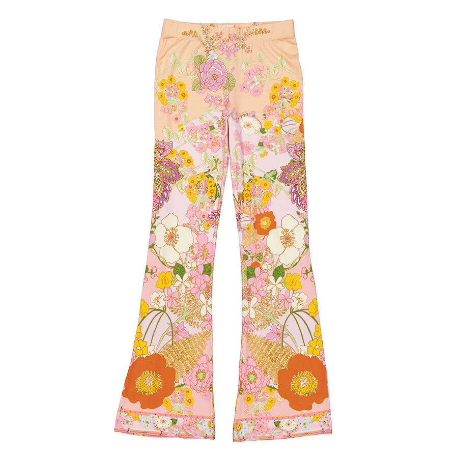 Kids Flared Hem Leggings, Size 10Y