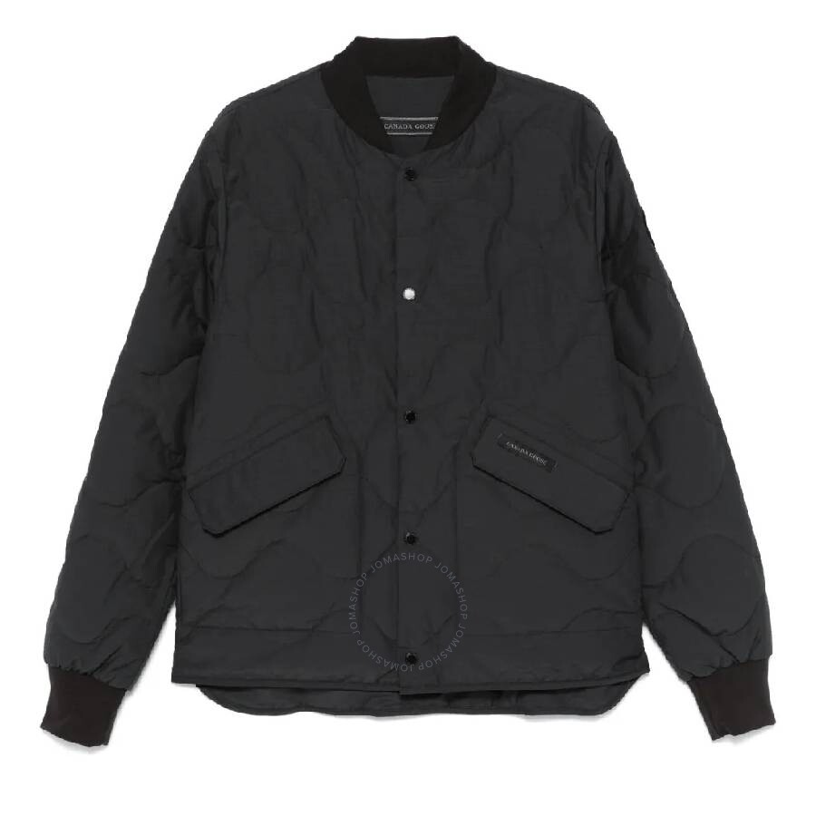 Canada Goose Boswell Reversible Quilted Bomber Jacket In Gray