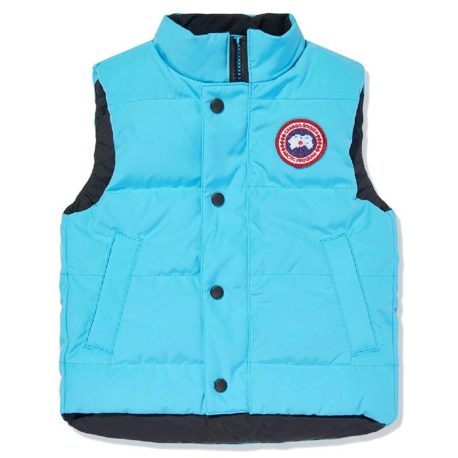 Boys Logo Embossed Padded Vest