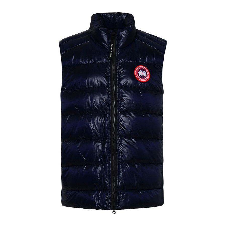 Crofton Vest In Blue Nylon