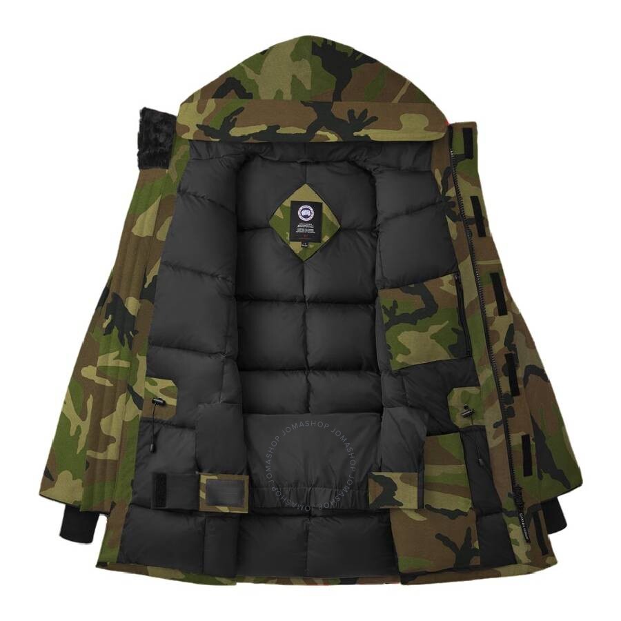 Canada Goose Expedition Parka Camo-print Jacket In Green