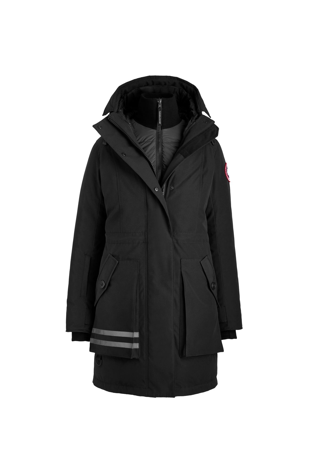 Canada Goose Ladies Black / Black Toronto Jacket, Size Medium 