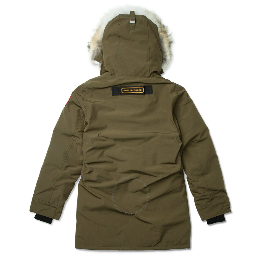Canada Goose Langford Parka Hooded Jacket In Green