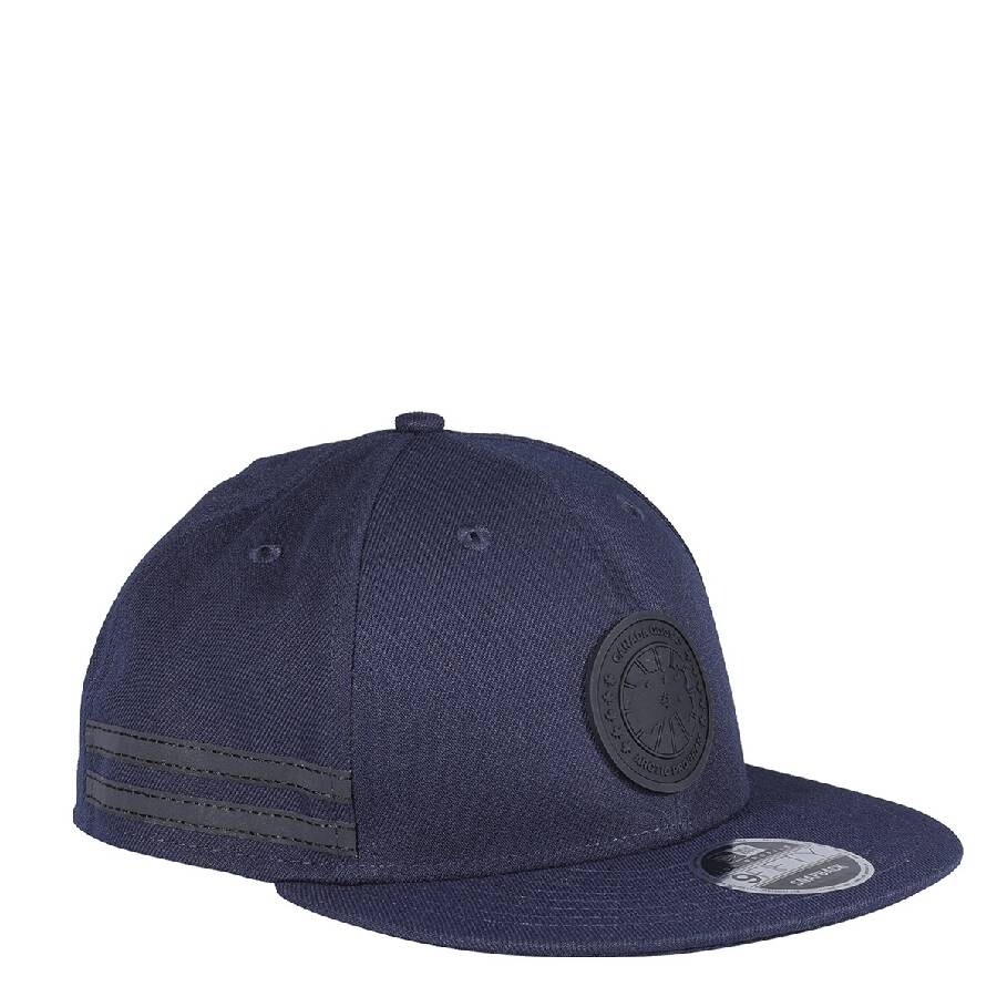 Canada Goose Cotton Baseball Hat With Logo Patch In Blue
