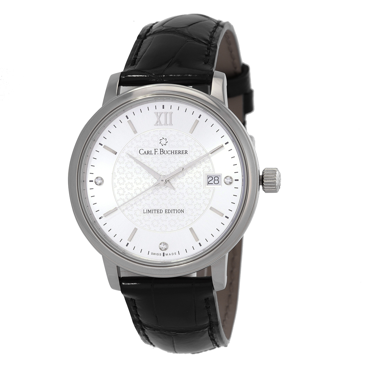 Carl F. Bucherer Adamavi Automatic Diamond Silver Dial Men's Watch 00.10314.08.19.99