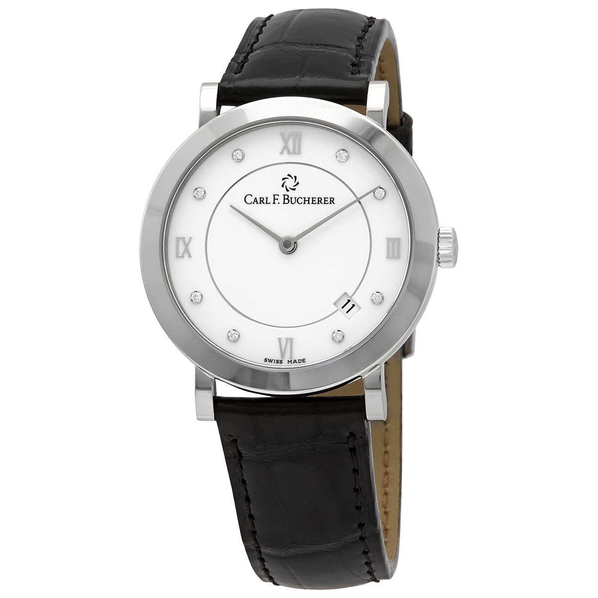 Carl F. Bucherer Adamavi Automatic White Dial Watch 00.10307.02.25.01
