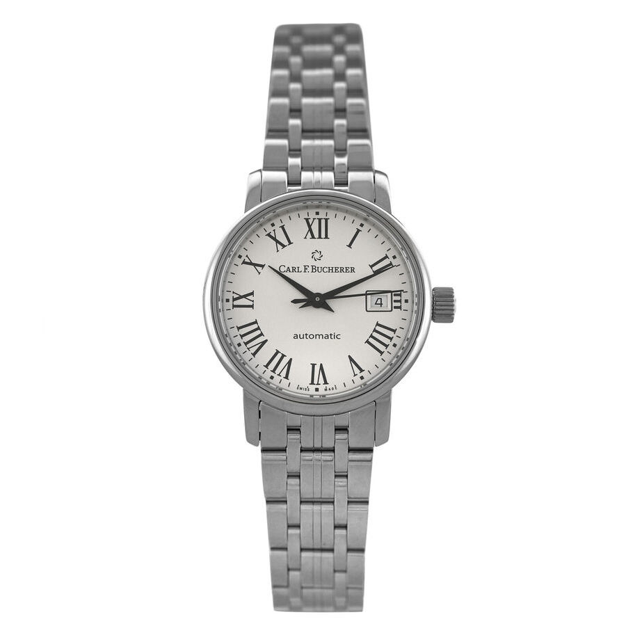 Carl F. Bucherer Adamavi Classic Automatic Silver Dial Ladies Watch 00.10319.08.11.21