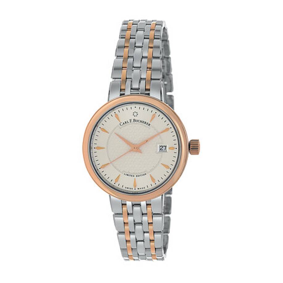 Carl F. Bucherer - Adamavi 28mm / Stick Index / Silver and Rose Gold | Silver Dial