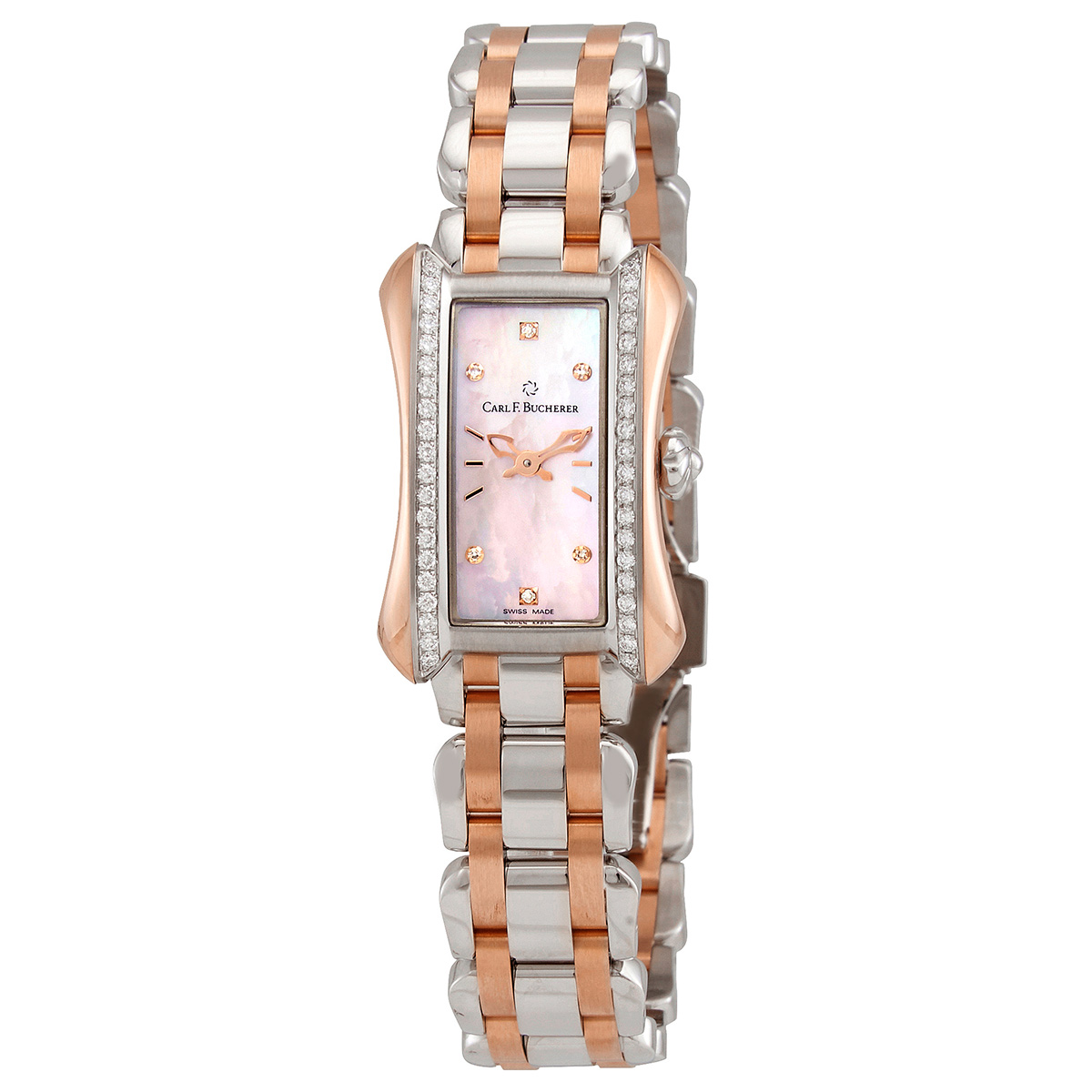Carl F. Bucherer Alacria Princess Quartz Diamond Ladies Watch 00.10703.07.77.31