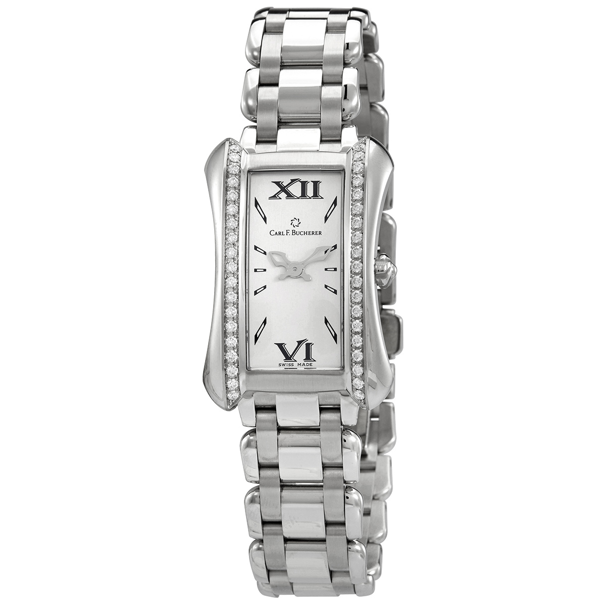 Carl F. Bucherer Alacria Silver Dial Ladies Watch 00.10701.08.15.31